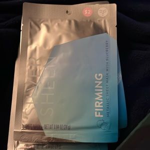 Lot of 9 Silver Sheen firming mask